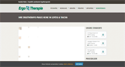 Desktop Screenshot of ergotherapie-heine.de