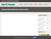 Tablet Screenshot of ergotherapie-heine.de